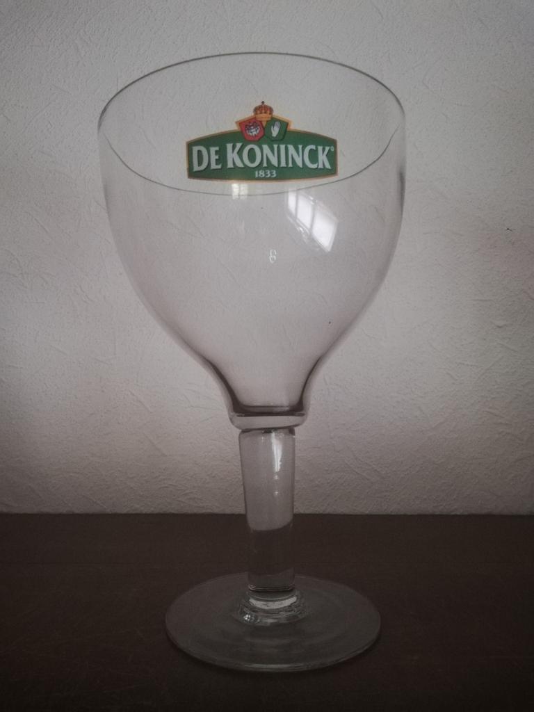 De Koninck XL bierglas., Verzamelen, Biermerken, Ophalen of Verzenden, Gebruikt, Glas of Glazen, De Koninck