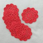 Gehaakte onderzetters Kerst, Ophalen of Verzenden, Nieuw, Haken, Overige typen