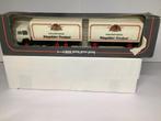 Herpa IVECO Vrachtwagen met oplegger - Burgerliches Brauha, Ophalen of Verzenden, Nieuw, Bus of Vrachtwagen, Herpa