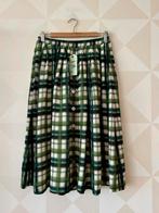 King Louie Mara Skirt midi rok groen M/38 NIEUW, Kleding | Dames, Maat 38/40 (M), Nieuw, Ophalen of Verzenden, King Louie