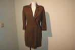 Elisabetta Franchi overslag wrapdress jurk mooi model IT 42, Bruin, Zo goed als nieuw, Knielengte, Maat 36 (S)