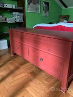 Nieuwe rode Ikea Hemnes opbergkast in doos, Huis en Inrichting, Kasten | Overige, Ophalen