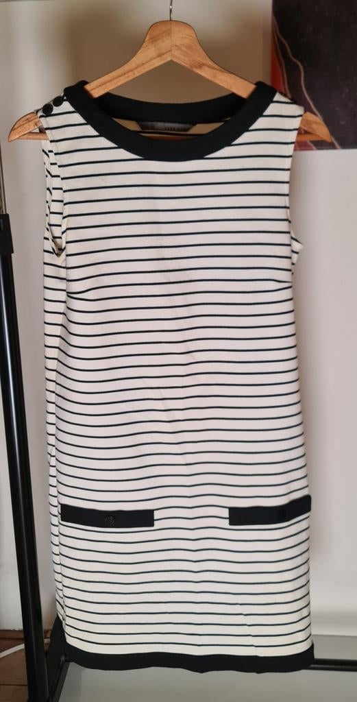 Zara gestreepte mini jurk - Maat 34, Kleding | Dames, Jurken, Verzenden, Zo goed als nieuw, Maat 34 (XS) of kleiner, Boven de knie