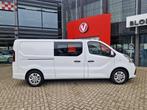 Renault Trafic 2.0 dCi 145pk T29 L2H1 DC Luxe | Navi | Clima, Voorwielaandrijving, Stof, Gebruikt, Met garantie (alle)