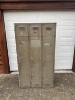 Vintage metalen locker kast, Ophalen, Gebruikt