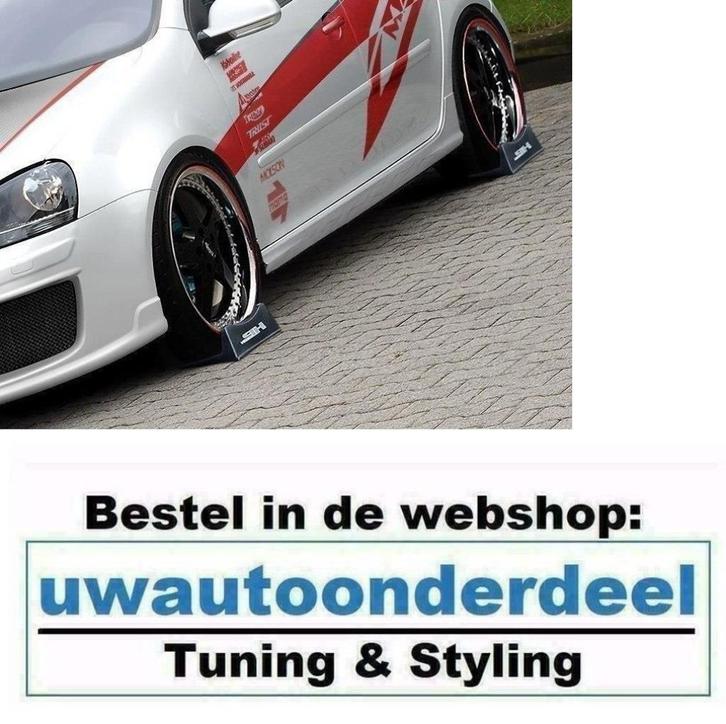 Sideskirts GTI / R32 Look Geschikt Voor Vw Golf 5, Auto diversen, Tuning en Styling, Verzenden