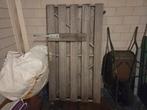Hardhouten poort 180x100 met  stalen frame, Tuin en Terras, Tuinhekken en Hekwerk, Ophalen of Verzenden, Gebruikt, Hout, Tuinhek
