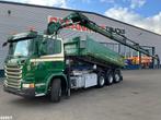 Scania G 490 8x4 Euro 6 Hiab 24 Tonmeter laadkraan, Automaat, Parkeercamera, Euro 6, Scania
