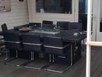 Luxe Vuurtafel, Ophalen, Tuinset, Hout, Eettafel