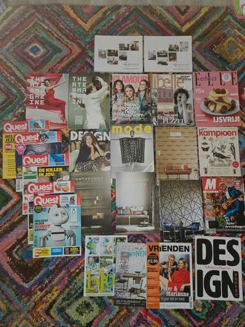 24x magazines tijdschriften quest glamour beschikbaar voor biedingen