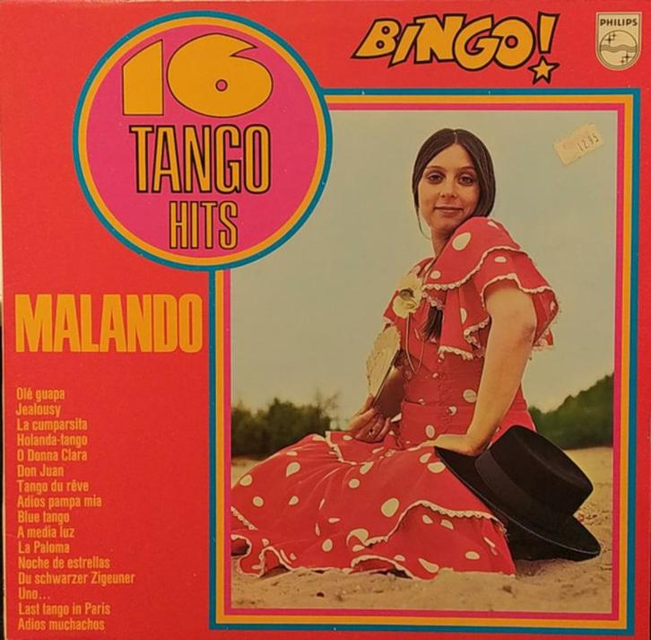 Malando And His Tango Orchestra –16 Tango Hits, Cd's en Dvd's, Cd's | Wereldmuziek, Zo goed als nieuw, Aziatisch, Ophalen of Verzenden