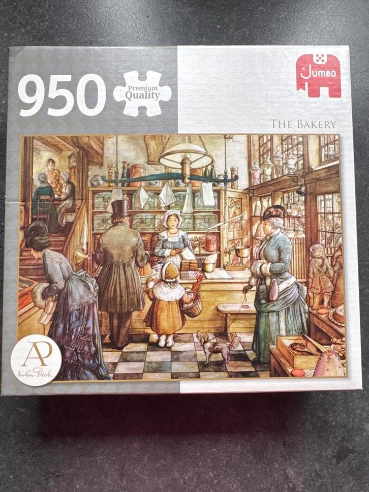 Anton Pieck Puzzel - De Bakkerij (950 stukjes), Hobby en Vrije tijd, Denksport en Puzzels, Nieuw, Legpuzzel, 500 t/m 1500 stukjes