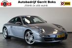 Porsche 911 3.8 Carrera 4S 355PK Navigatie 19LMV Volleder in, Auto's, Automaat, 1490 kg, Gebruikt, Zwart