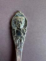 Vintage zilveren lepeltje Nederlands Indie 1945, Antiek en Kunst, Ophalen of Verzenden