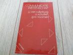 Communicatie wetenschap - j.j van cuilenburg, o.scholten, Ophalen of Verzenden, Zo goed als nieuw