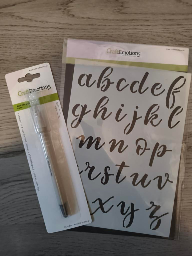 Craft emotions, Ophalen of Verzenden, Nieuw, Clearstamp