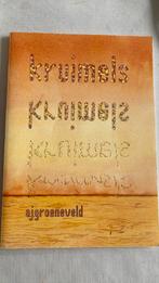 Kruimels - Ajégé(Arie J. Groeneveld) jubileumboek BvOL-W&B, Ophalen of Verzenden, Zo goed als nieuw