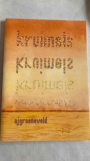 Kruimels - Ajégé(Arie J. Groeneveld) jubileumboek BvOL-W&B beschikbaar voor biedingen