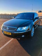 Volkswagen Phaeton 4.2 V8 246KW 4MOTION AUT 2005 Zwart, Auto's, Volkswagen, Automaat, USB, 8 cilinders, 4200 cc