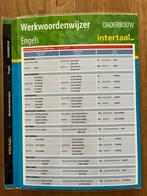 Intertaal werkwoord wijzer Engels, Ophalen of Verzenden, Zo goed als nieuw