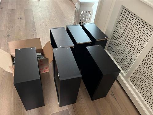IKEA pax komplement lades zwart/ bruin 34/43/16, Huis en Inrichting, Kasten | Roldeurkasten en Archiefkasten, Zo goed als nieuw