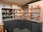 Hoekkast, Huis en Inrichting, Keuken | Complete keukens, Ophalen of Verzenden, Zo goed als nieuw, Composiet, Hoekkeuken