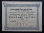 Ned. Majolink-, Fayence- en Terracottafabriek - Kampen 1907, Verzenden, Voor 1920, Aandeel