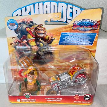 Skylanders Superchargers Sealed In-Box Donkey Kong Barrel Bl beschikbaar voor biedingen