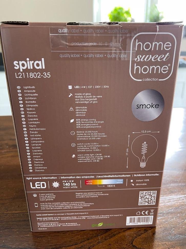 LED Spiral lampen, Huis en Inrichting, Lampen | Losse lampen, Zo goed als nieuw, Led-lamp, Minder dan 30 watt, E27 (groot), Ophalen of Verzenden
