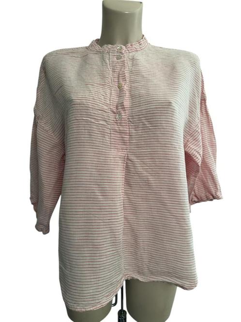 Oska blouse linnen S, Kleding | Dames, Broeken en Pantalons, Zo goed als nieuw, Maat 36 (S), Overige kleuren, Ophalen of Verzenden