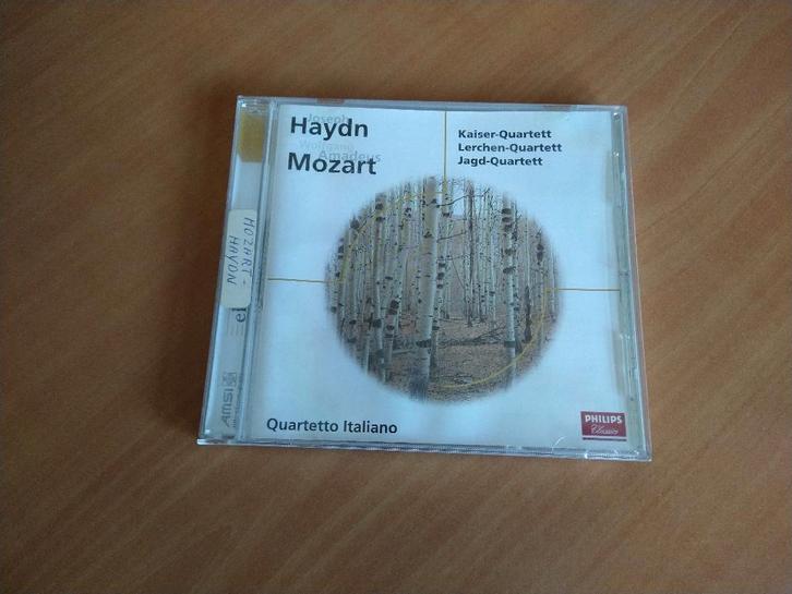 CD Joseph Haydn. Wolfgang Amadeus Mozart. Quartetto Italiano, Cd's en Dvd's, Cd's | Klassiek, Zo goed als nieuw, Overige typen