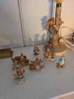 Hummel lamp + Beatrix Potter beeldjes jaren 80, Antiek en Kunst, Ophalen of Verzenden