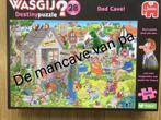 Wasgij 28 Destiny Dad Mancave, Ophalen of Verzenden, 500 t/m 1500 stukjes, Zo goed als nieuw