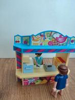Ijscokraam Playmobil met assesoires en bord, Ophalen of Verzenden