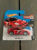 Hotwheels 1985 Honda CR-X, Ophalen of Verzenden, Zo goed als nieuw, Auto