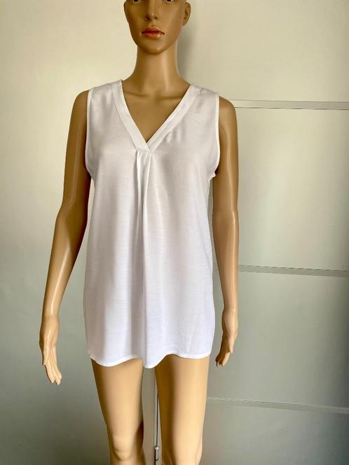 H569 Yest maat S/M=36/38 blouse top wit, Kleding | Dames, Blouses en Tunieken, Zo goed als nieuw, Maat 36 (S), Wit, Ophalen of Verzenden
