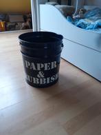 Vintage prullenbak, Huis en Inrichting, Ophalen of Verzenden, Kunststof, Minder dan 50 cm