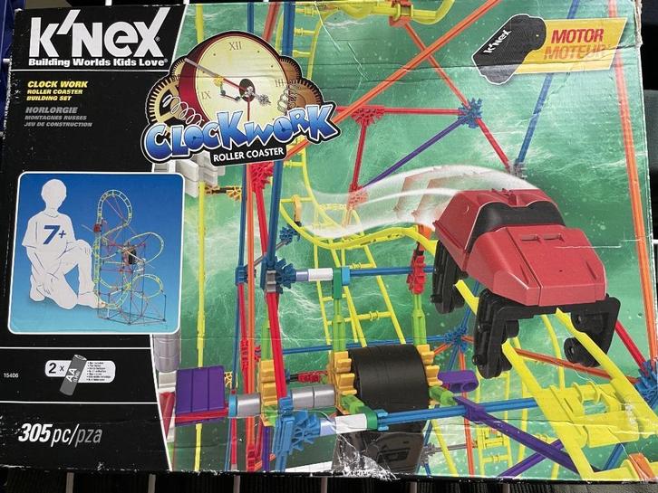 Indrukwekkende K'NEX Roller Coaster, Kinderen en Baby's, Speelgoed | Bouwstenen, Gebruikt, K'nex, Ophalen of Verzenden