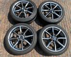 17” Mazda Mx5 velgen + 205/45 R17 Bridgestone Potenza (2023), Banden en Velgen, 17 inch, Zomerbanden, 205 mm