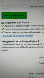 Norton antivirus twv 89,99, Computers en Software, Antivirus- en Beveiligingssoftware, Ophalen of Verzenden