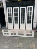 Antieke EN-SUITE DEUREN met bovenlicht, Ophalen, Gebruikt, Binnendeur, Glas