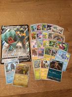 Pokémon set inclusief XL kaart, Hobby en Vrije tijd, Verzamelkaartspellen | Pokémon, Ophalen of Verzenden, Zo goed als nieuw, Meerdere kaarten