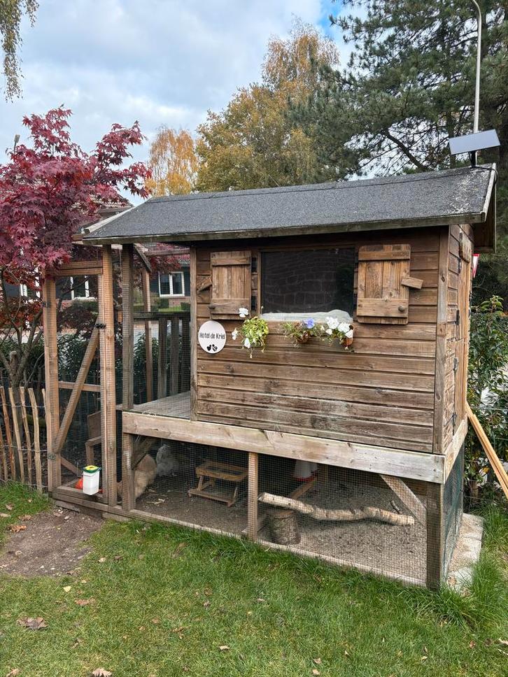 Kippenhok, Dieren en Toebehoren, Hondenhokken, Gebruikt, 100 cm of meer, 110 cm of meer, Ophalen of Verzenden