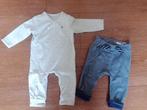 Groen baby broekje met mintgroen boxpakje Dirkje maat 62, Kinderen en Baby's, Babykleding | Maat 62, Ophalen of Verzenden, Gebruikt