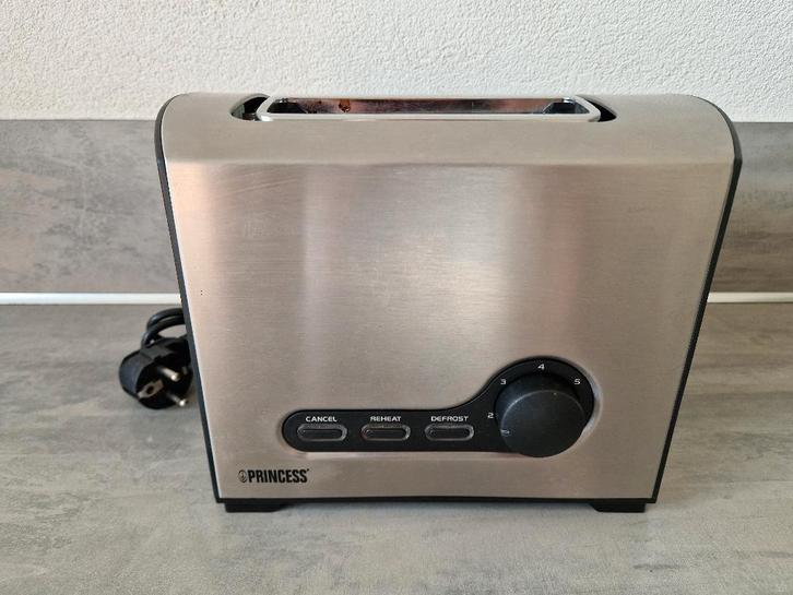 Princess broodrooster, Witgoed en Apparatuur, Broodroosters, Gebruikt, Uitneembare kruimellade, Ophalen of Verzenden