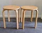 Set vintage Ikea Frosta krukken zeer goede staat, Huis en Inrichting, Krukjes, Ophalen, Zo goed als nieuw, Hout