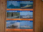 Vlootrevue serie maritiem 6 stuks, Ophalen of Verzenden, Zo goed als nieuw