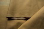 grote lap caramel bruine stevige terlenka - stof, Bruin, 120 cm of meer, Ophalen of Verzenden, Nieuw