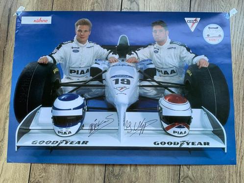 Poster Jos Verstappen Tyrrell F1 1997 nieuw, Verzamelen, Automerken, Motoren en Formule 1, Nieuw, Formule 1, Ophalen of Verzenden