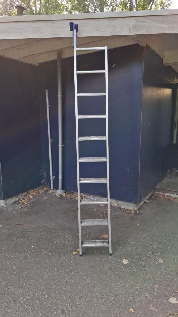 Ladder Krause, Doe-het-zelf en Verbouw, Ladders en Trappen, Gebruikt, Ladder, 2 tot 4 meter, Ophalen of Verzenden
